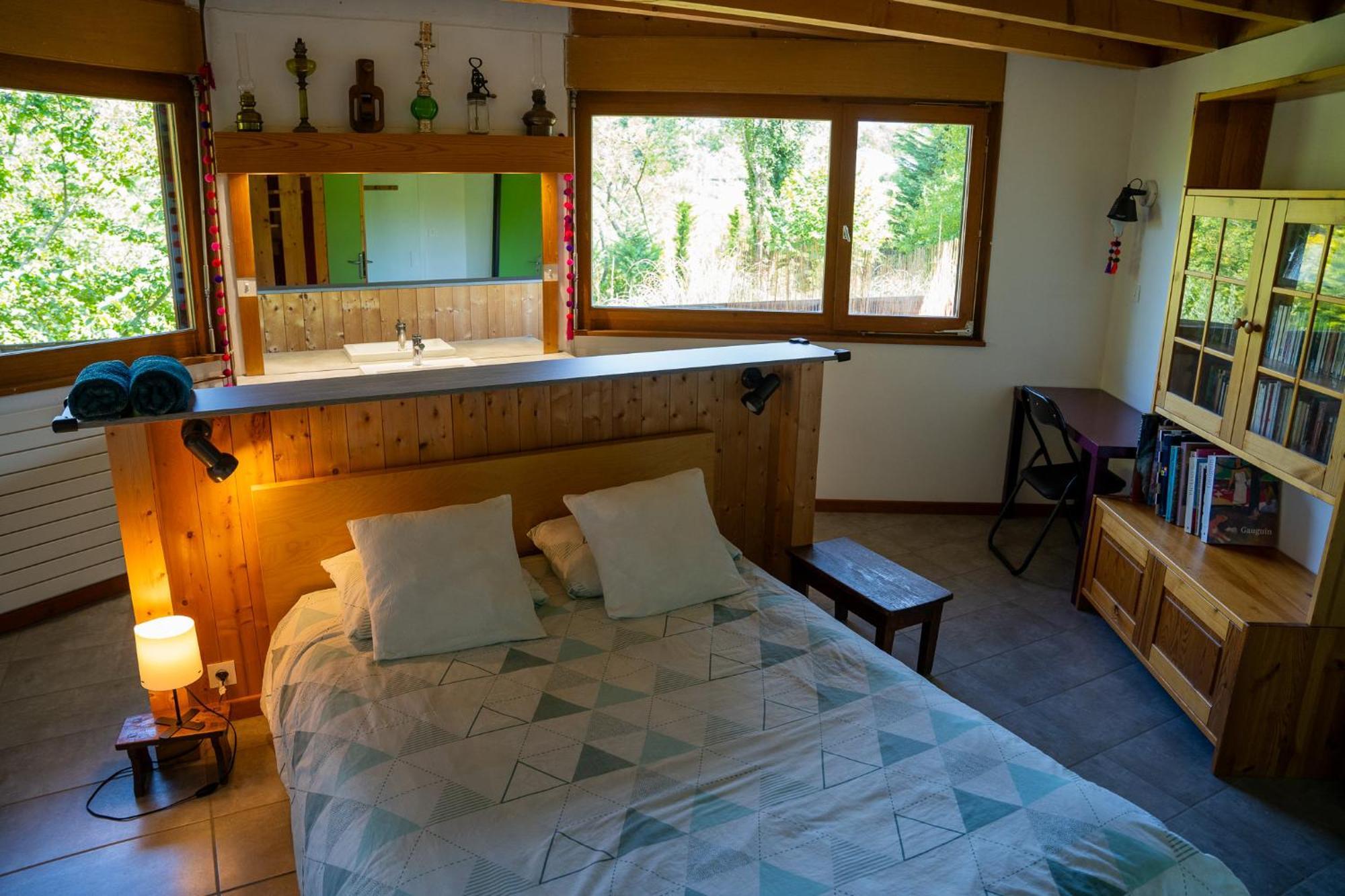 Le Grand Nid - Maison Alveole Bed And Books Sciez Exterior foto