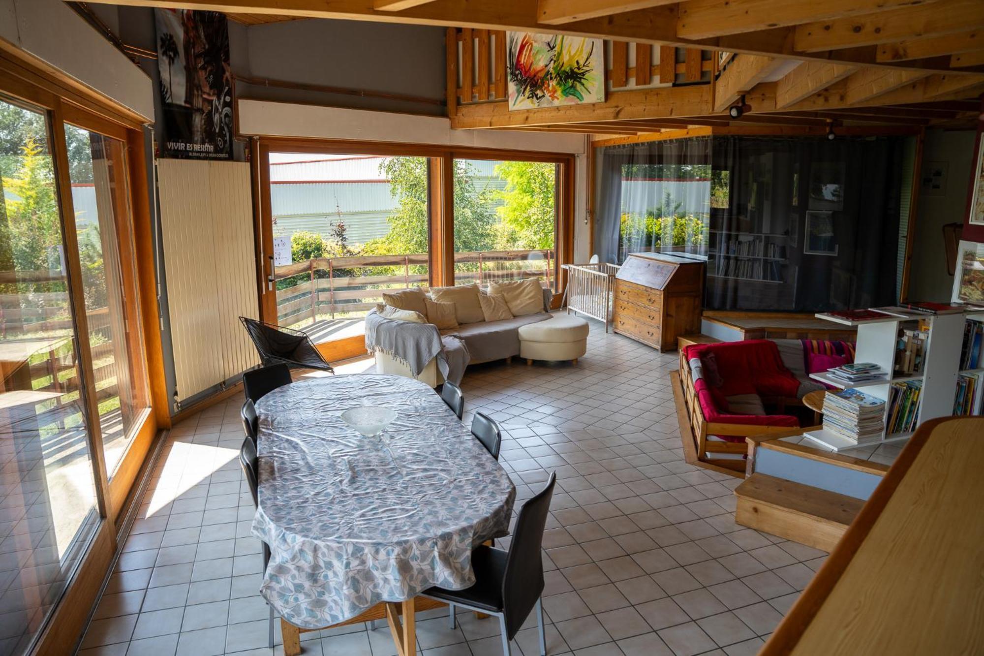 Le Grand Nid - Maison Alveole Bed And Books Sciez Exterior foto