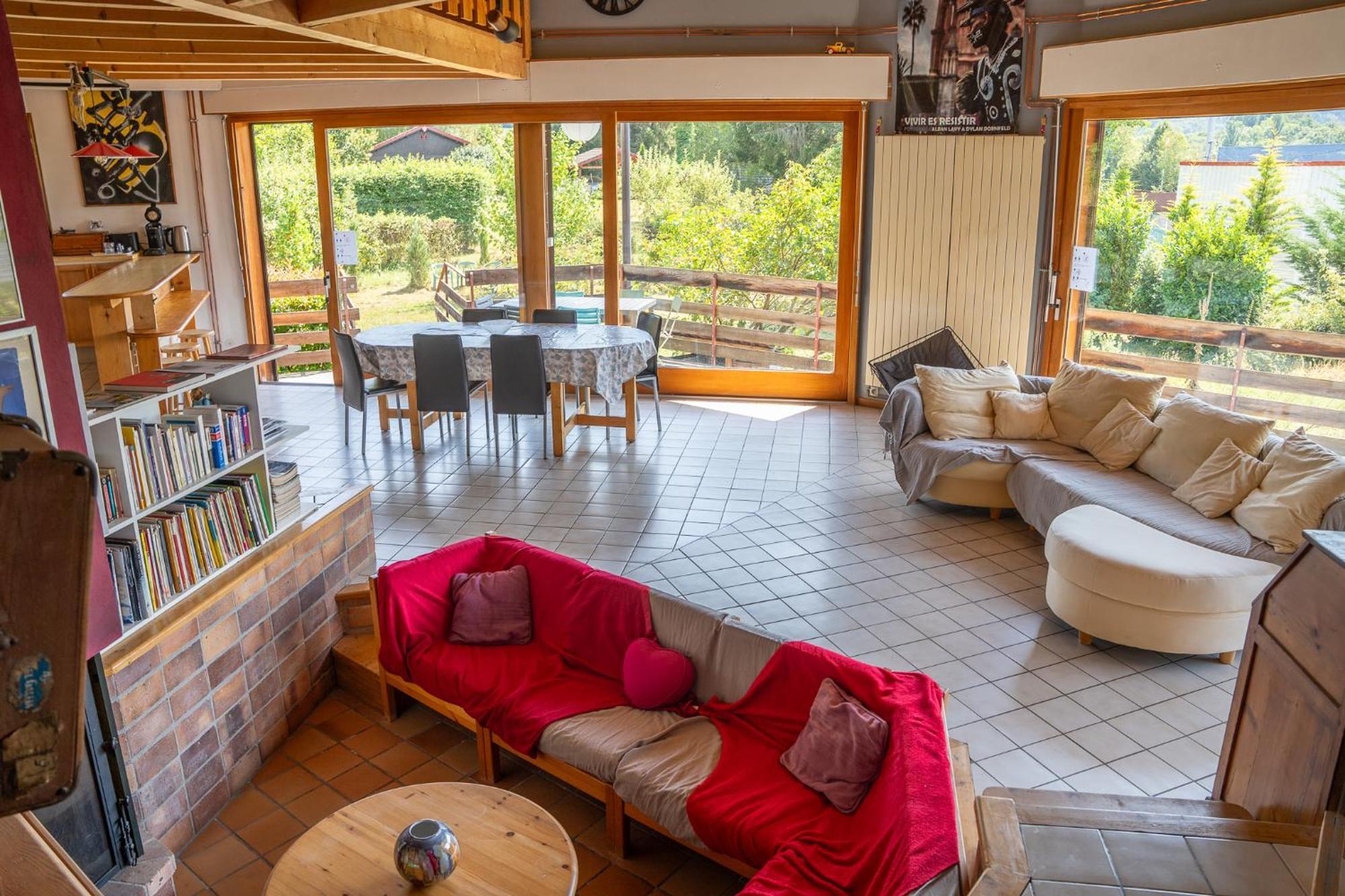 Le Grand Nid - Maison Alveole Bed And Books Sciez Exterior foto
